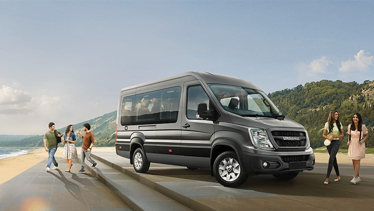 Hire Force Urbania Van on Rent in Chandigarh